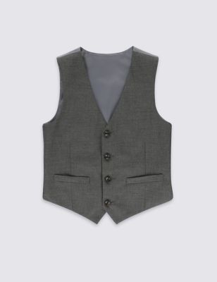 Textured Waistcoat &#40;3-14 Years&#41;